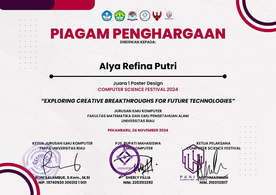 Computer Science Festival 2024 - Poster Design