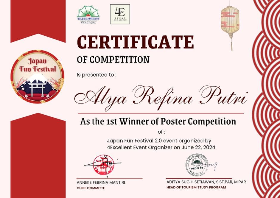Japan Fun Festival 2.0 - Poster Competition
